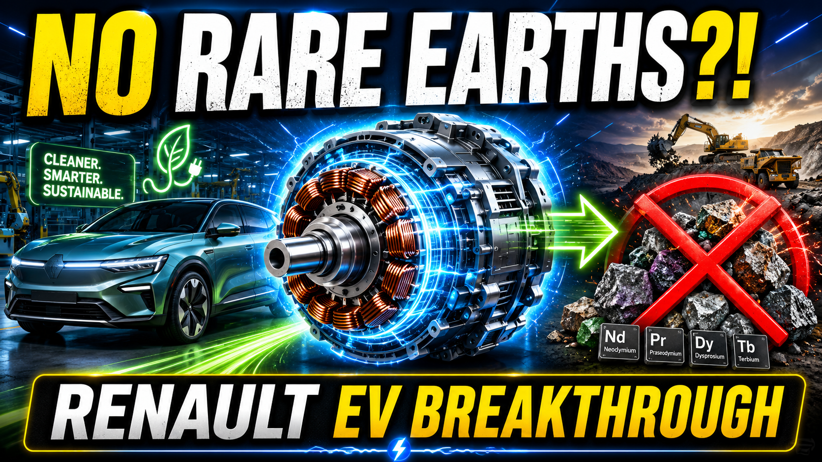 EVs Without Rare Earth Metals? Renault’s Big Breakthrough