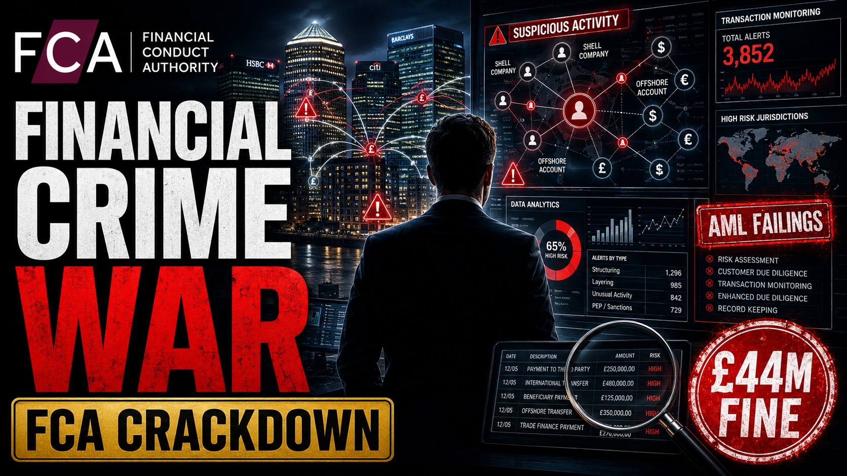 FCA CRACKDOWN: Inside The Fight Against Financial Crime