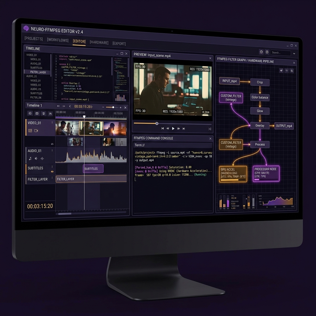 FFmpeg Hardware-Accelerated Video Generation: Coding our Render Engine