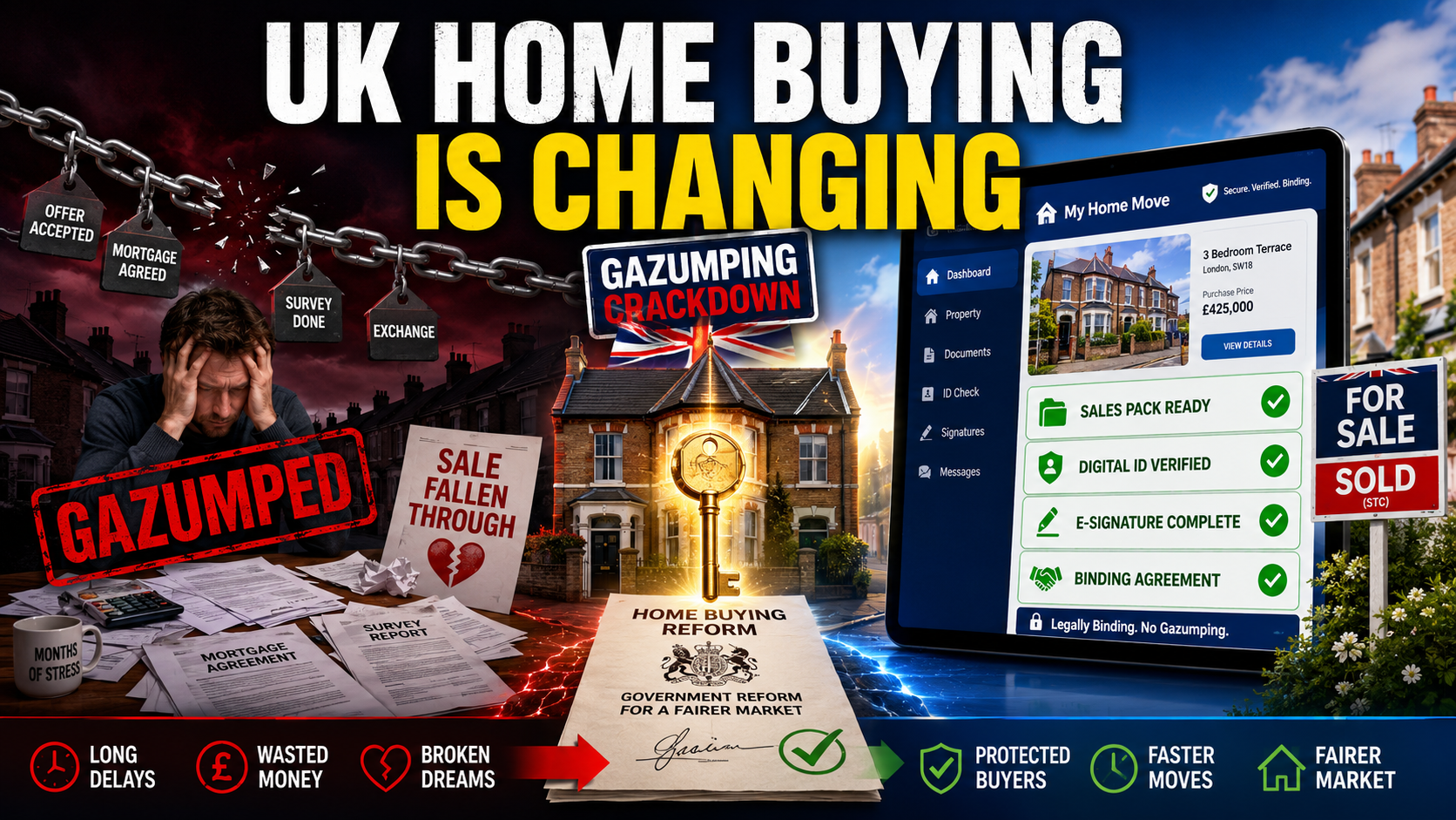 UK Home Buying Reform: What the New Govt Roadmap Means
